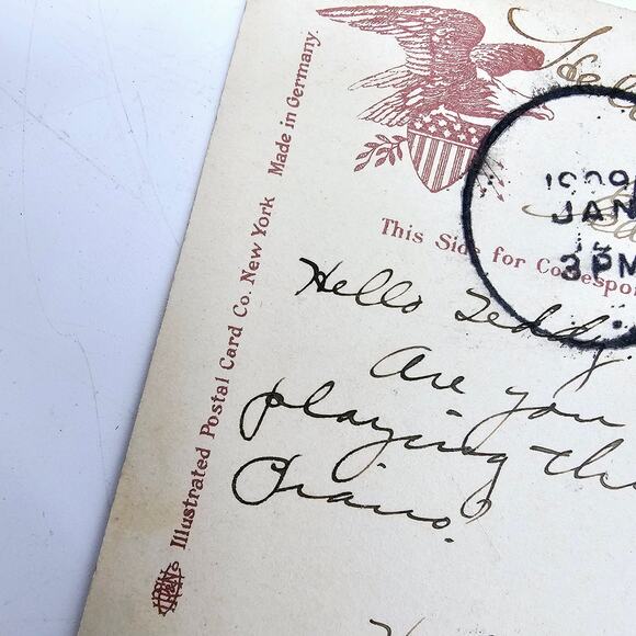 1909 Antique Postcard Bellow The Falls Penitentiary in Distance Sioux Fall SD - Picture 6 of 7